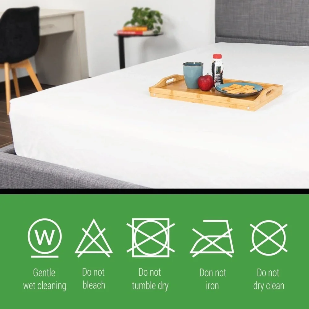 Mainstays NexGen Queen Mattress Protector | Zippered, Waterproof, Hypoallergenic